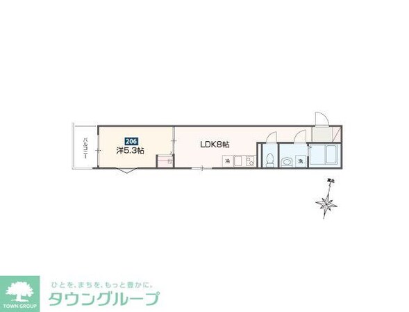 クラブレジデンス東青梅の物件間取画像